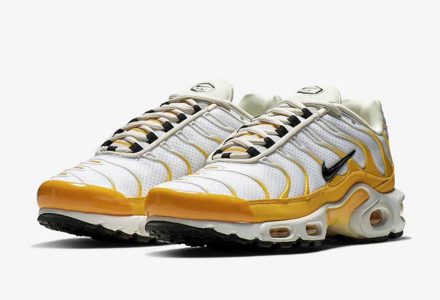white and yellow air max