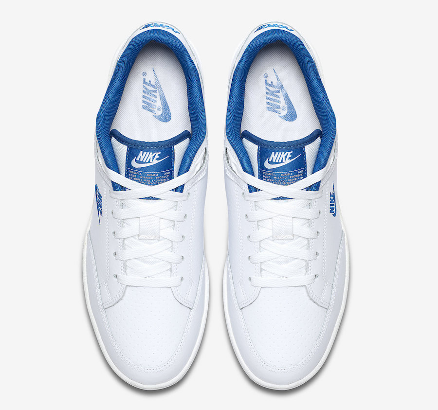 officiel Monument Materialisme Nike Grandstand II White Team Royal AA2190-103 Release Date - SBD