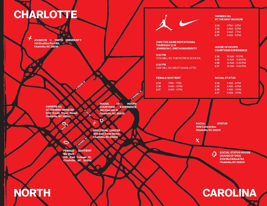 Nike Jordan Brand 2019 NBA All-Star Weekend Charlotte Events