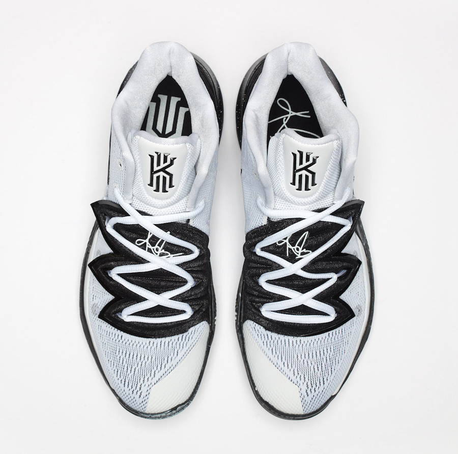 Nike Kyrie 5 Oreo White Black AO2918-100 Release Date