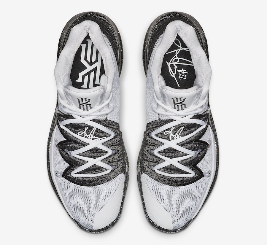 Nike Kyrie 5 Oreo White Black AO2918-100 Release Date Price