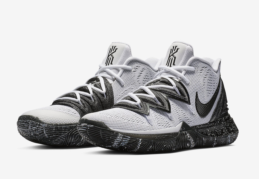 kyrie 5s black and white off 56% - www 