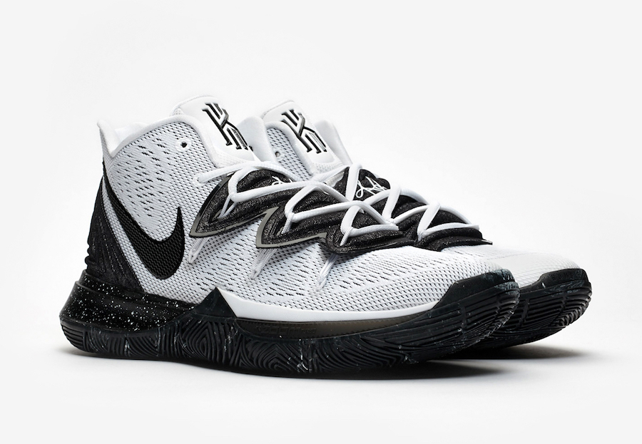 Nike Kyrie 5 Oreo White Black AO2918-100 Release Date