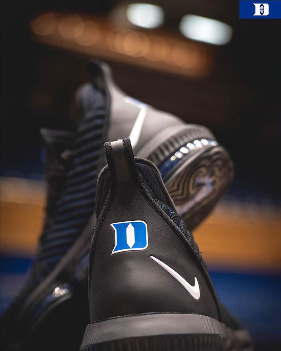 Nike LeBron 16 Duke Blue Devils PE