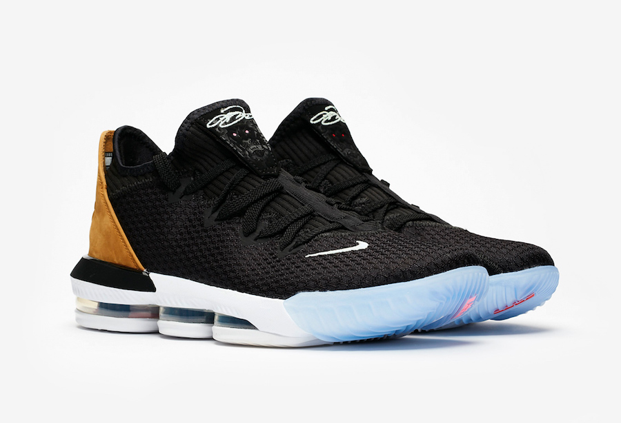 Nike LeBron 16 Low Black Tan CI2668-001 Release Date