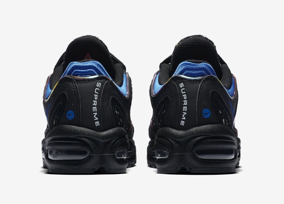 Supreme Nike Air Max Tailwind 4 IV Black Blue Release Date