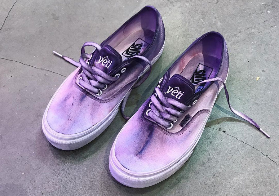 Yeti Out Vans Authentic Release Date