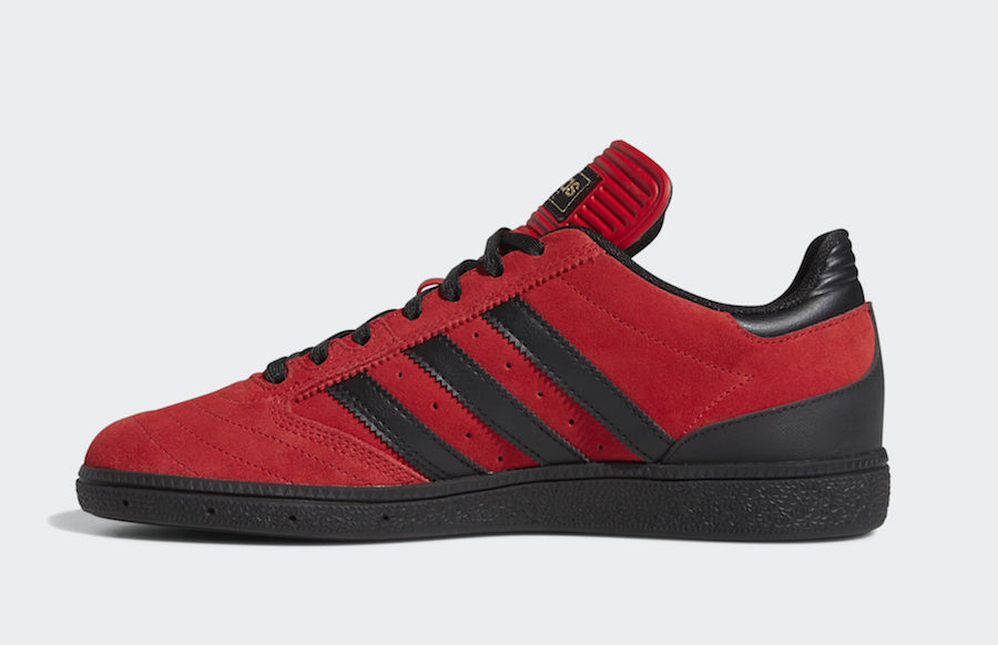 adidas sneakers red and black
