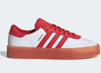 adidas Fiorucci SAMBAROSE Red G28913 Release Date