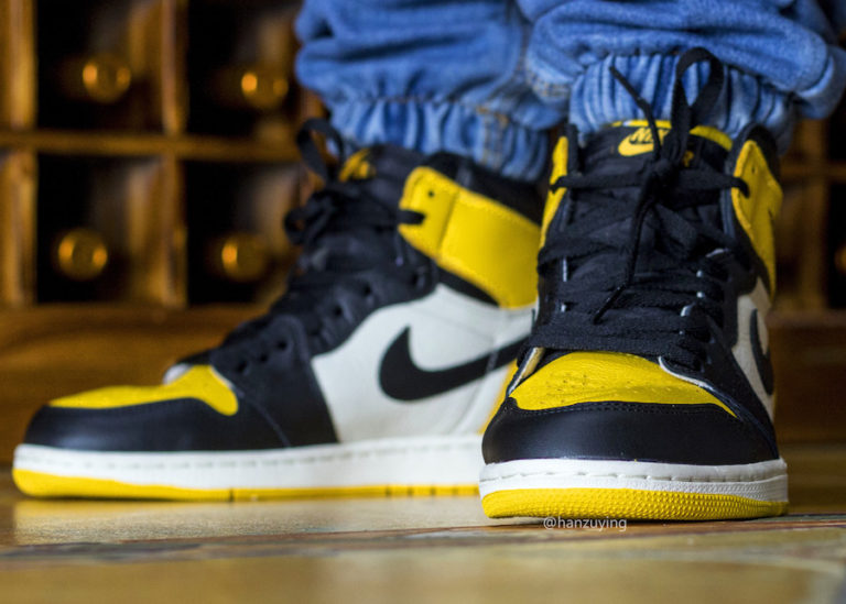 jordan 1 yellow toe outfit