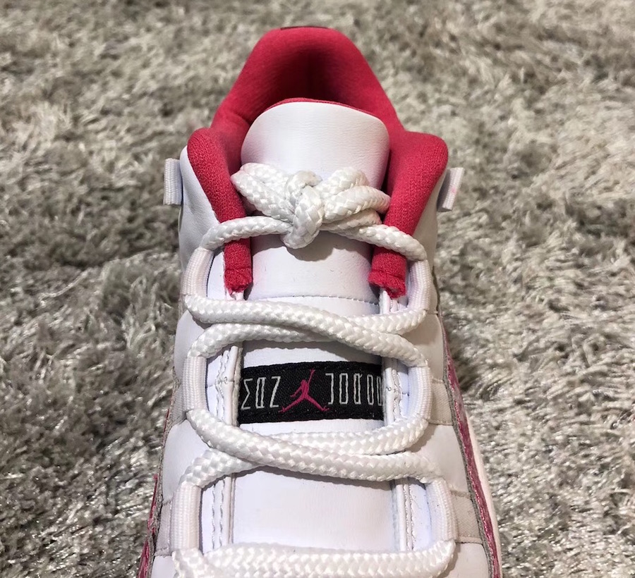 Air Jordan 11 Low Pink Snakeskin AH7860-106 Release Date
