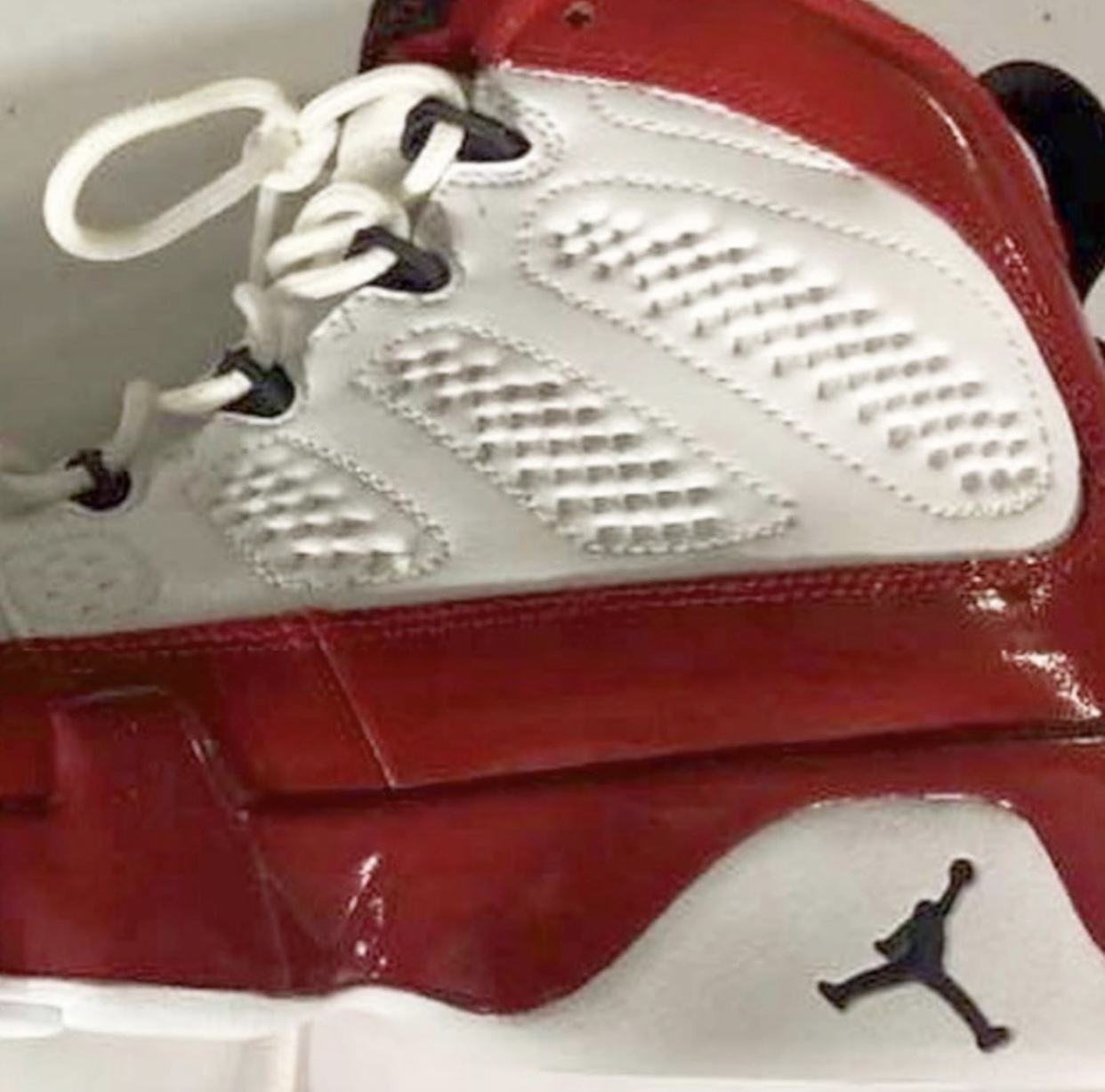 red and white jordan 9 2019