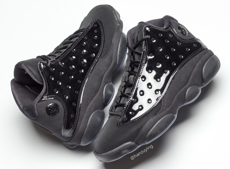 all black 13s cap and gown