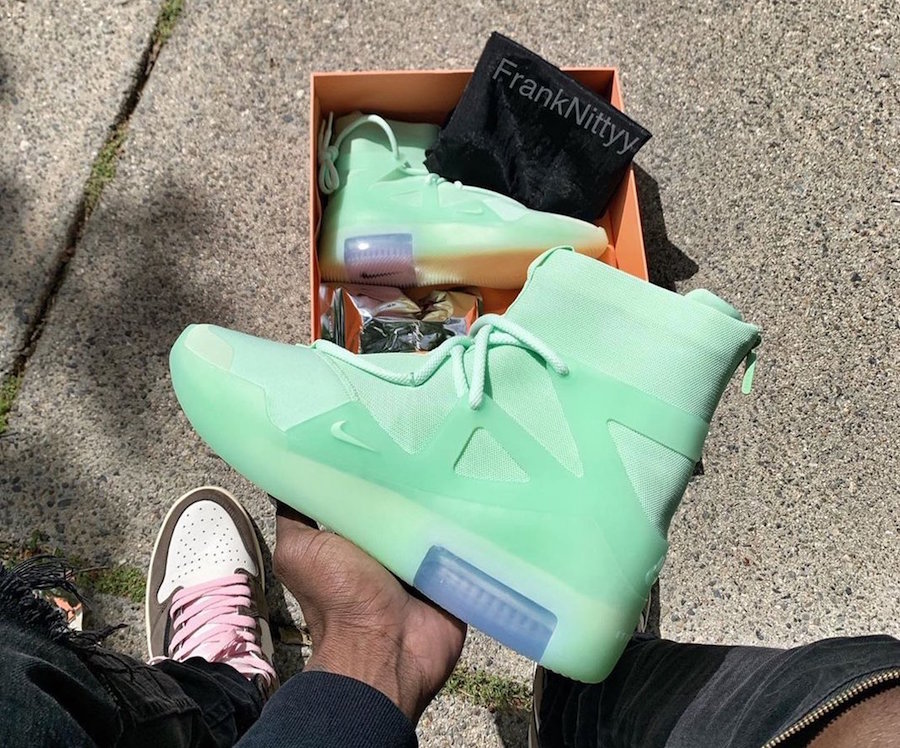 Nike Air Fear of God 1 Frosted Spruce Release Date
