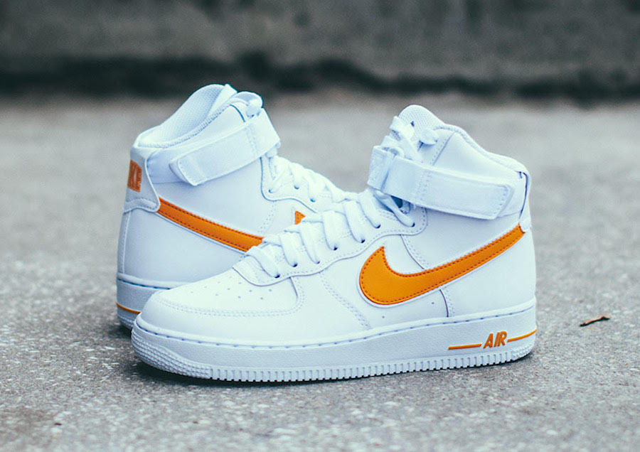 Nike Air Force 1 High White University Gold AT4141-101 Release Date