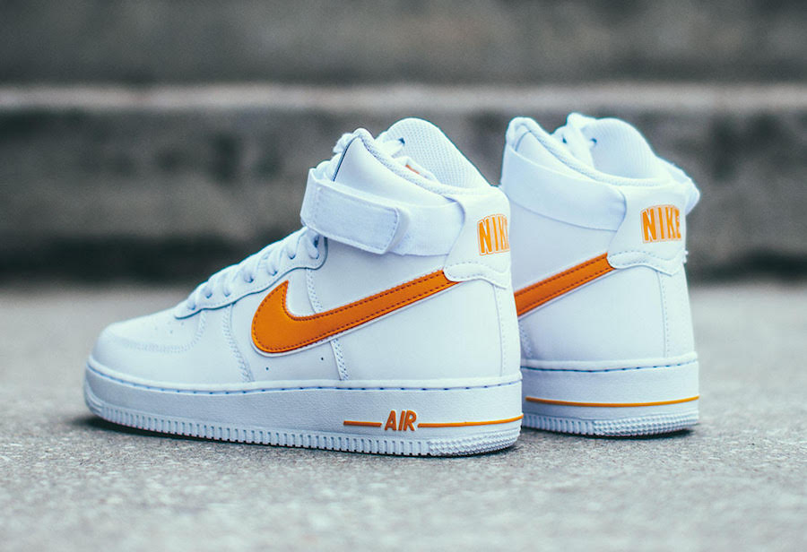 Nike Air Force 1 High White University Gold AT4141-101 Release Date