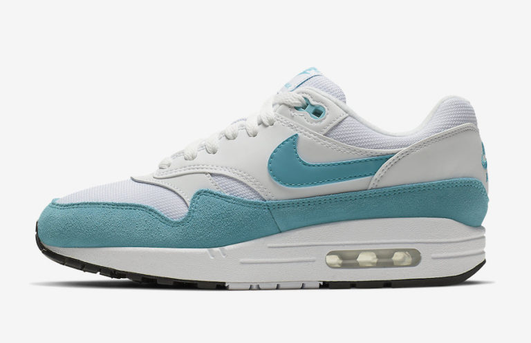 Nike Air Max 1 White Turquoise 319986-117 Release Date - SBD
