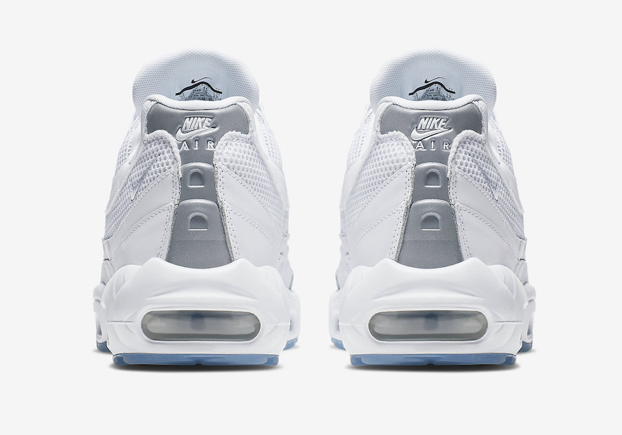 Nike Air Max 95 Essential White Silver 749766-115 Release Date