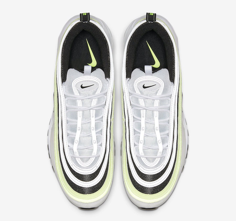 Nike Air Max 97 White Black Volt AQ4126-101 Release Date