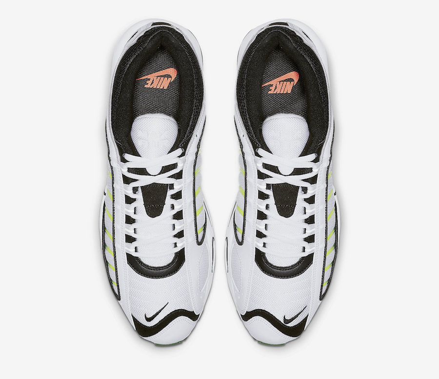 Nike Air Max Tailwind 4 IV White Volt Black AQ2567-100 Release Date