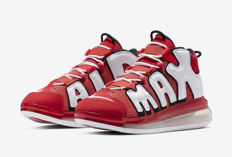 nike air more uptempo 720 university red white black