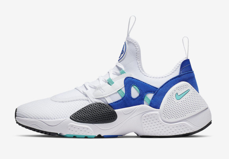 Nike Huarache EDGE TXT White Hyper Jade Game Royal AO1697-102 Release Date - SBD