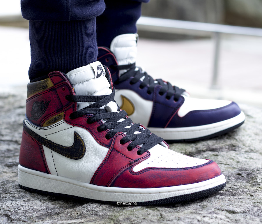 Nike SB Air Jordan 1 LA Lakers Chicago CD6578-507 Release Date - SBD