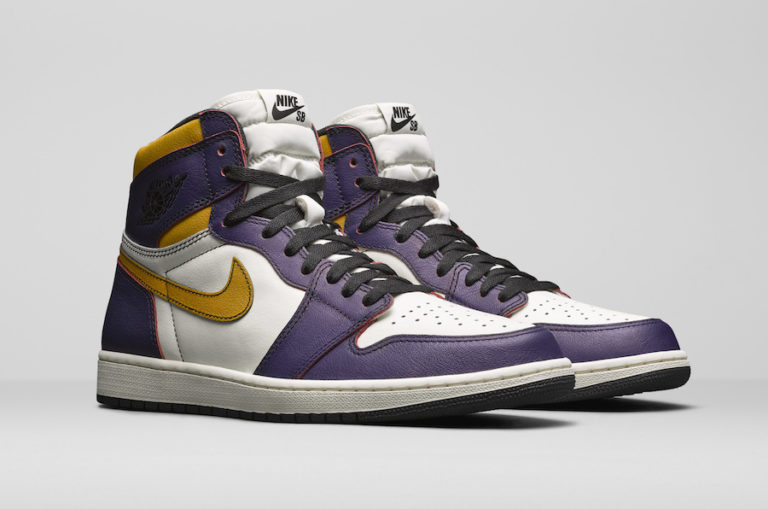 jordan 1 lakers chicago