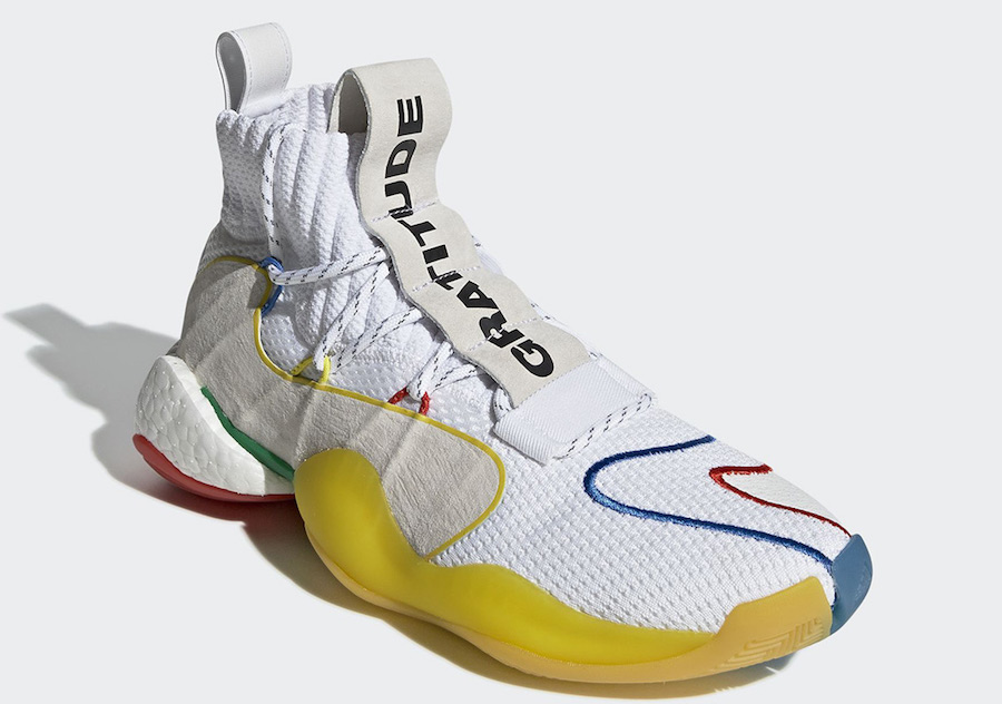 Pharrell adidas Crazy BYW LVL X White EF3500 Release Date