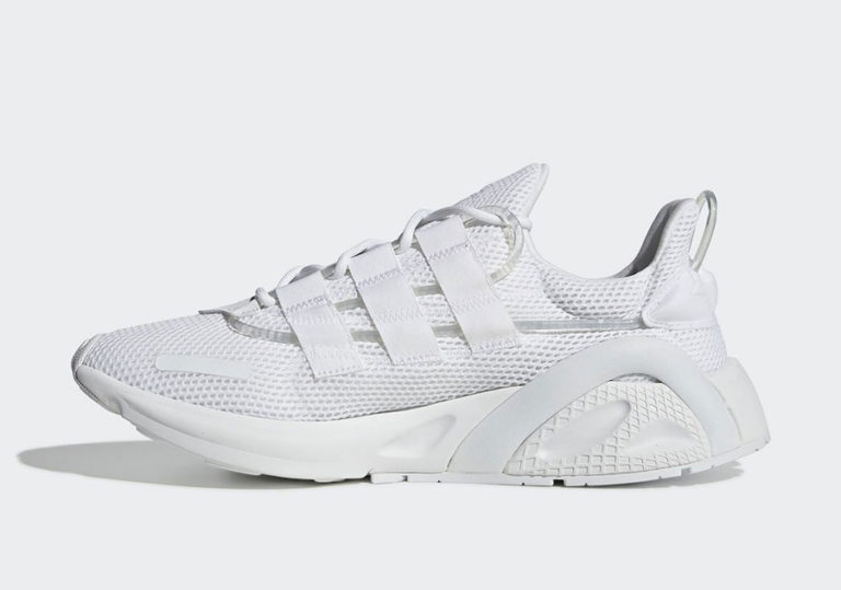 adidas originals lxcon adiprene sneakers in triple white