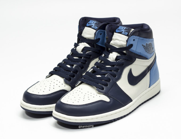jordan 1 mid obsidian university blue