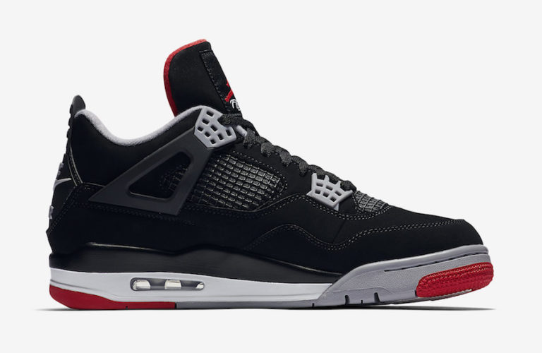 Nike Air Jordan 4 Bred 2019 Release Date - Sneaker Bar Detroit
