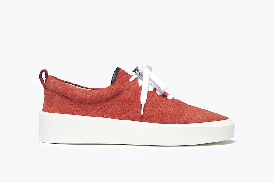Fear of God Lace Up Red Suede