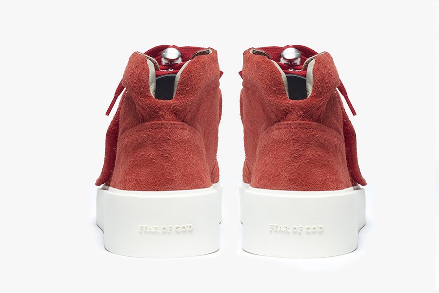 Fear of God Skate Mid Red Suede