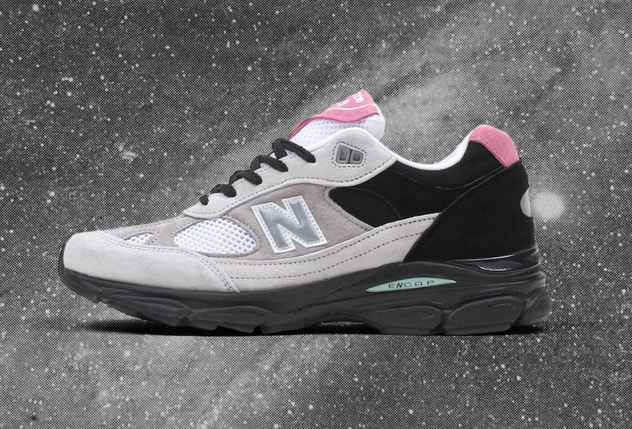 pink and grey new balance shoes