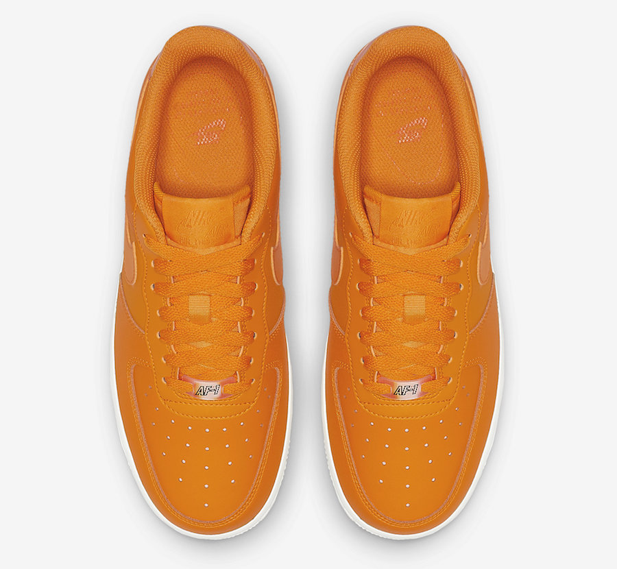 Nike Air Force 1 Essential Orange Peel AO2132-801 Release Date