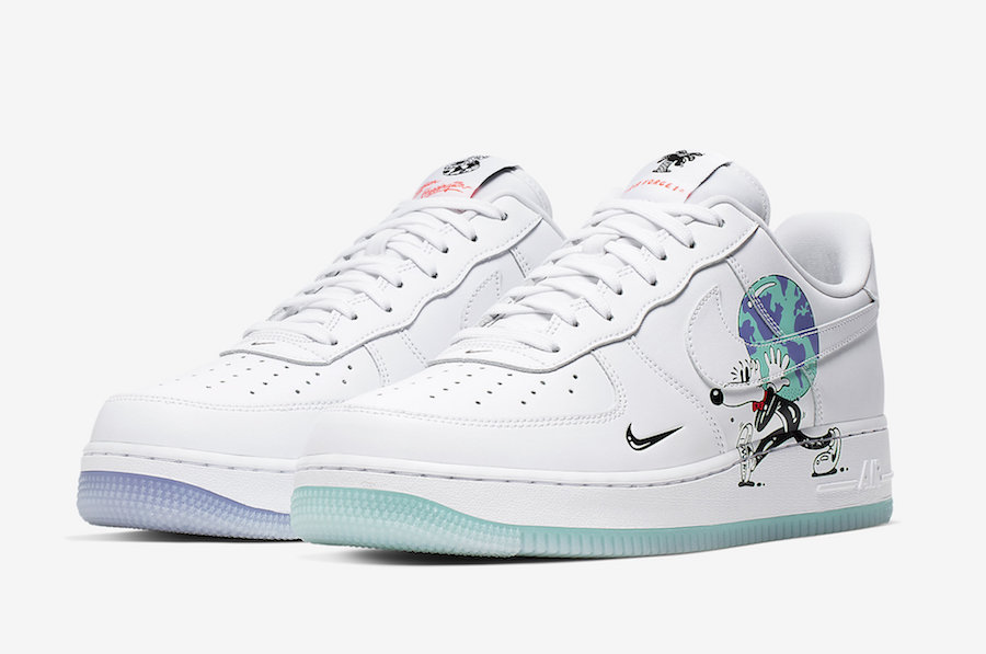 Nike Air Force 1 Low Earth Day CI5545-100 Release Date