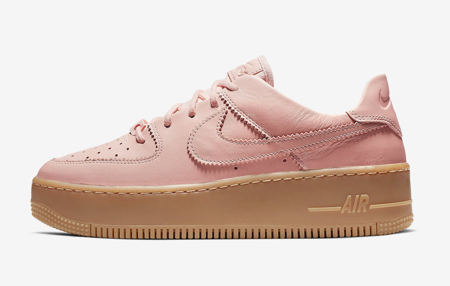 Nike Air Force 1 Sage Low Washed Coral AR5409-600 Release Date