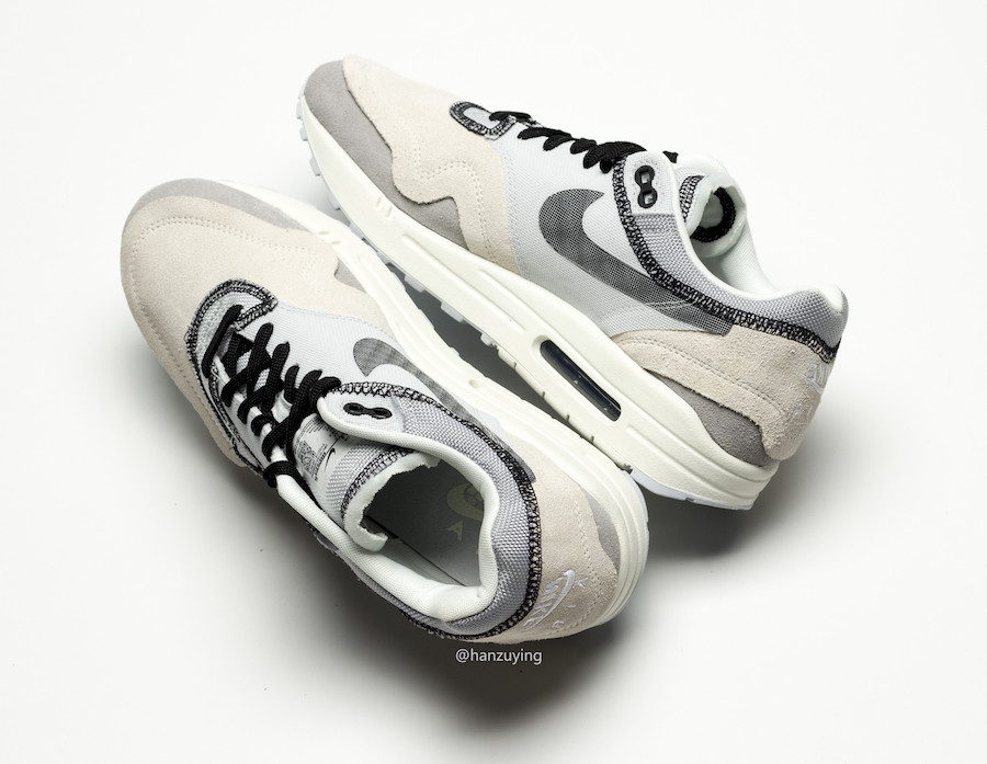 Nike Air Max 1 Inside Out Light Grey 858876-013 Release Date
