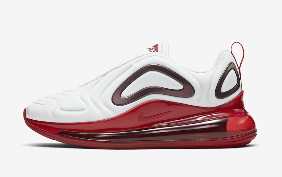 Nike Air Max 720 White Gym Red CD2047-100 Release Date
