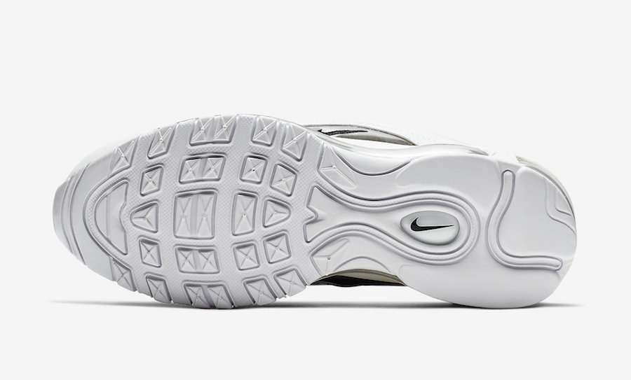 Nike Air Max 97 White Black Silver 921733-103 Release Date - SBD