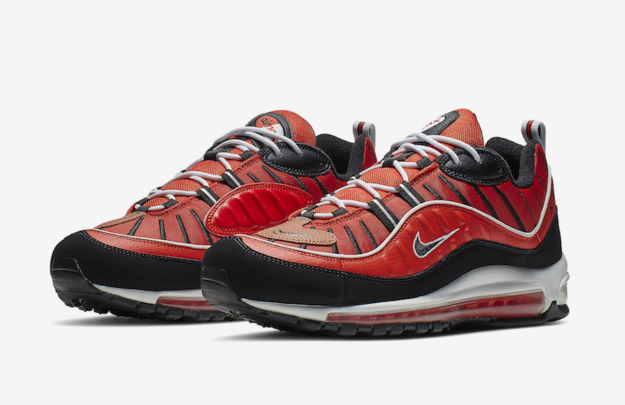 red and black air max 98 Shop Clothing 