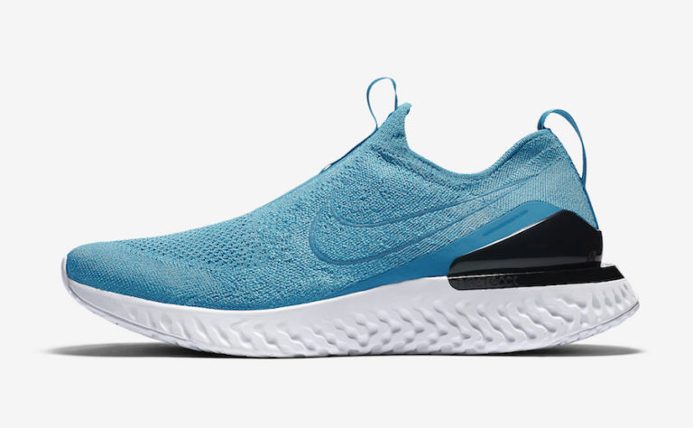 Nike Epic Phantom React Flyknit Lake Blue BV0417-400 Release Date - SBD