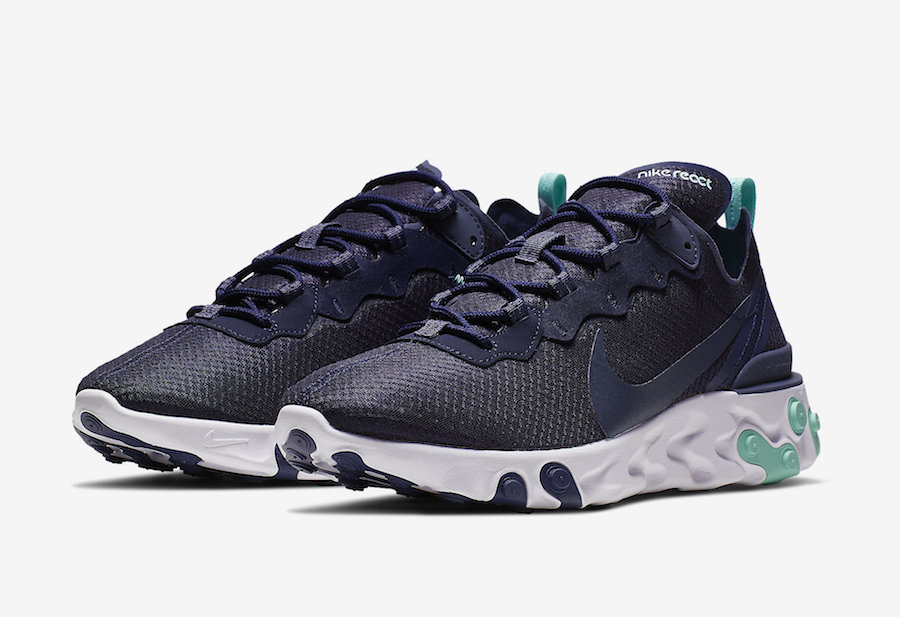 Nike React Element 55 Dropping In &quot;Dark Obsidian&quot; Colorway