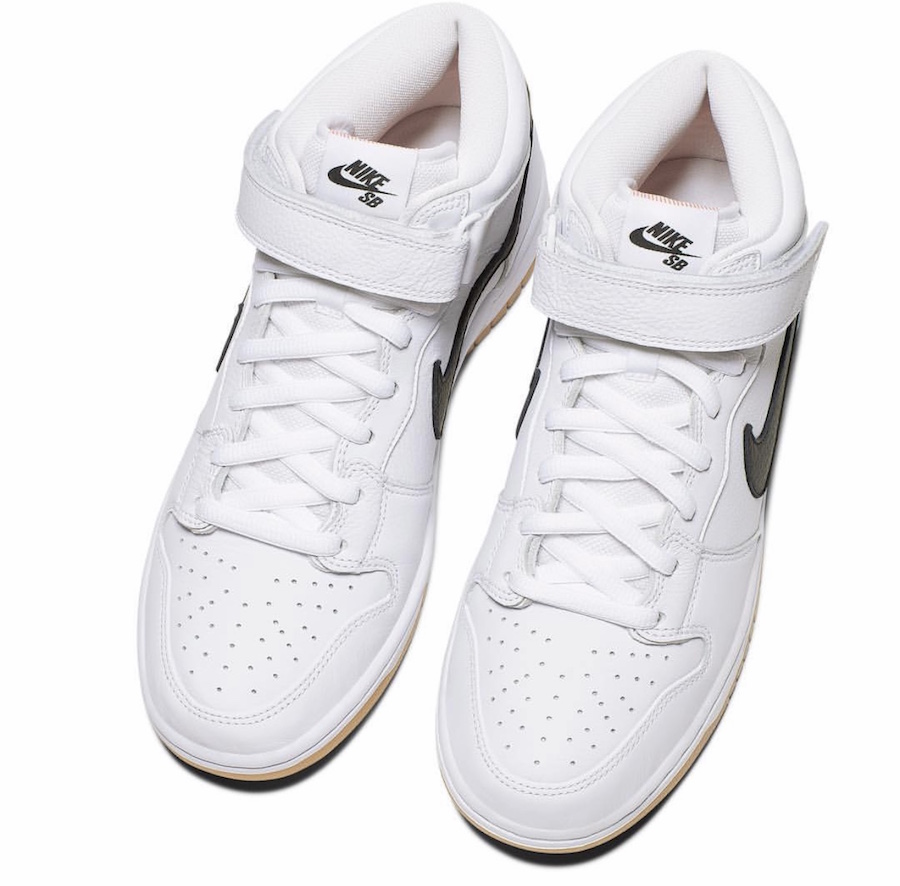 Nike SB Dunk Mid Orange Label White Gum Release Date