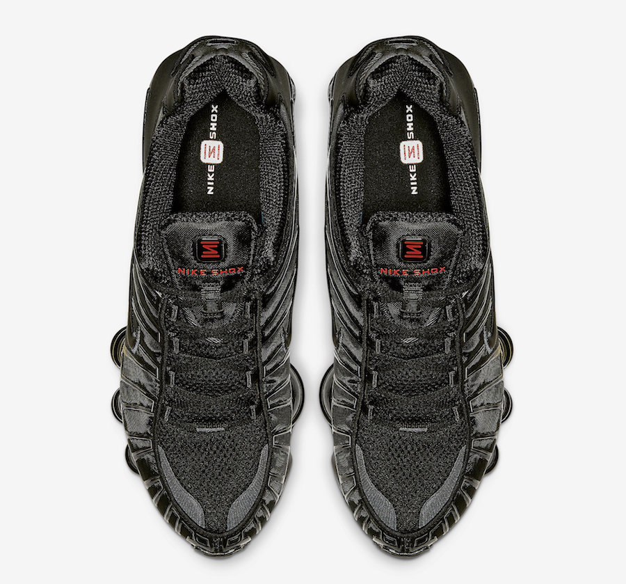 Nike Shox TL Black Metallic Hematite AV3595-002 Release Date