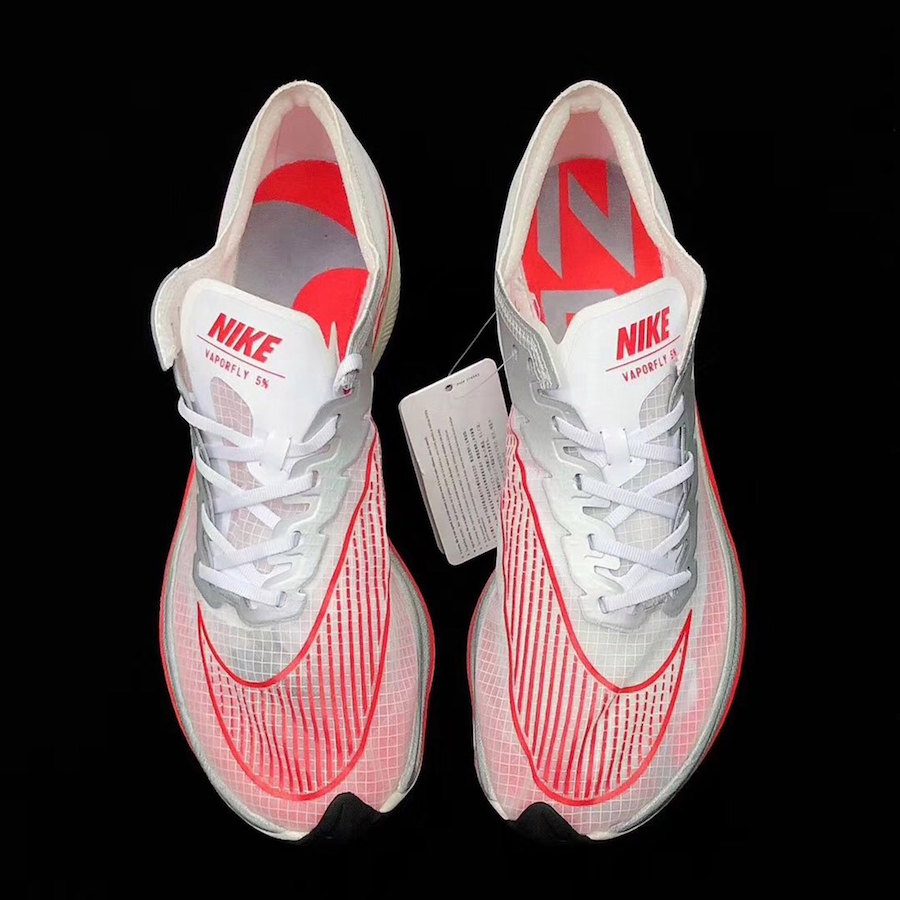 Nike Zoom VaporFly 5 Percent White University Red Release Date