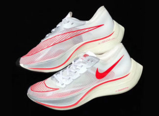 Nike Zoom VaporFly 5% White University Red Release Date