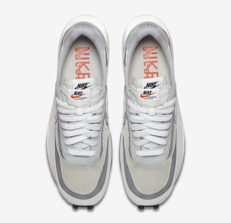 sacai waffle wolf grey