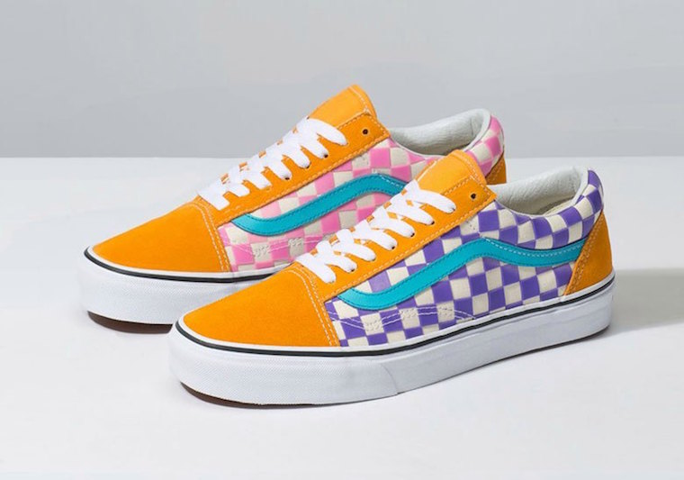 checkered vans colors